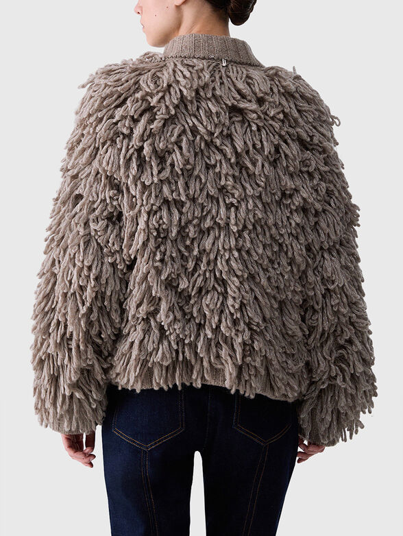 Wool blend cardigan - 2