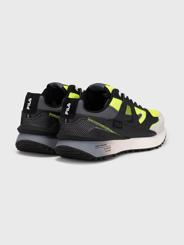 FILA CONTEMPO blue sports shoes with logo - 3