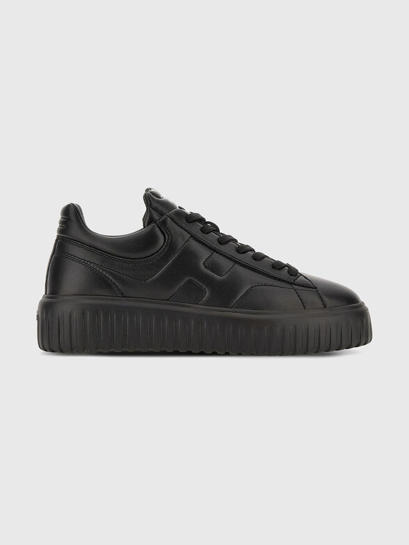 Black sport shoes - 1