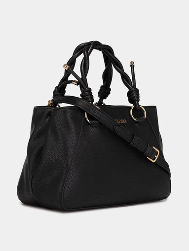 Handbag with intertwined handles - 4