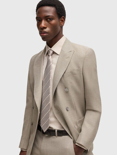 Slim blazer in wool - 4