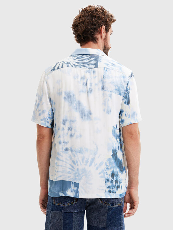 LENNY blue shirt with short sleeve - 3