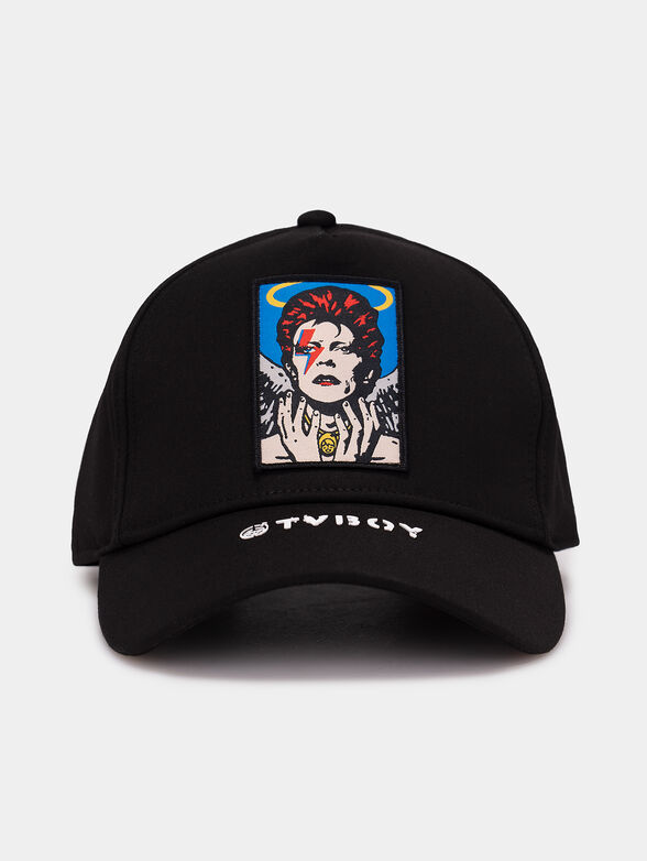 Baseball cap with art detail - 1