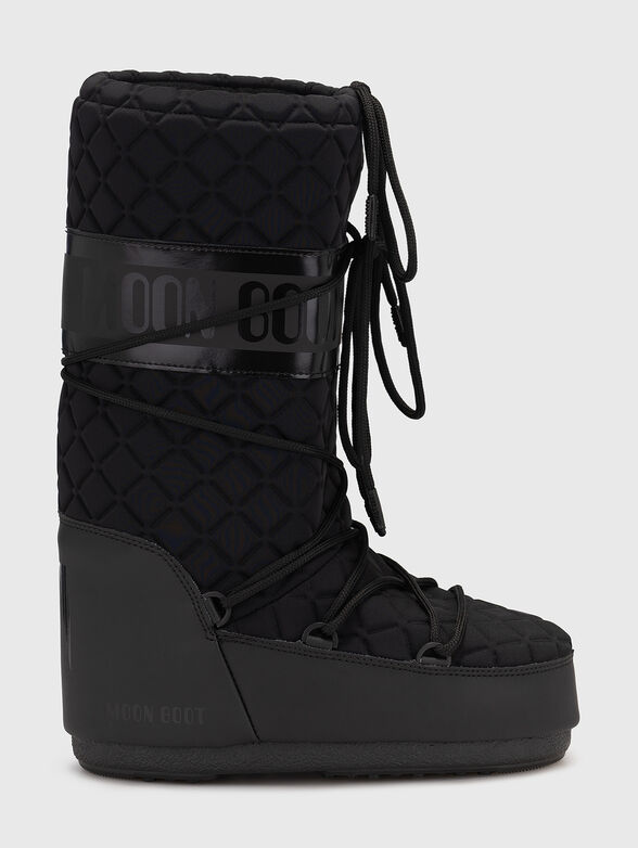 ICON quilted effect boots - 1