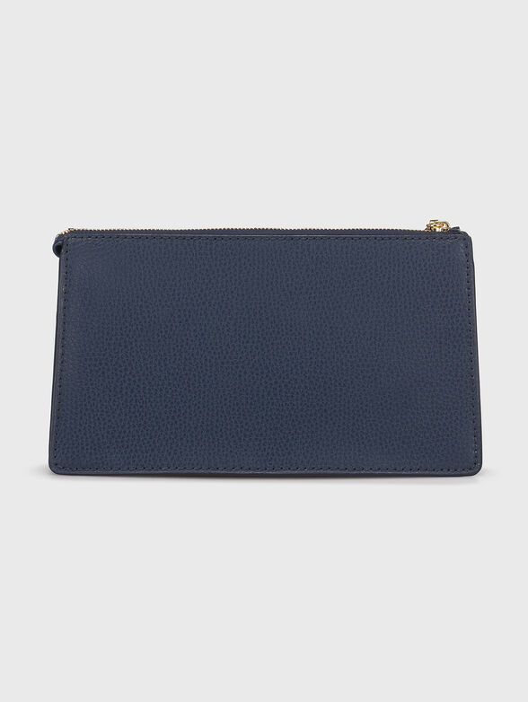 Dark blue crossbody bag with gold details - 3