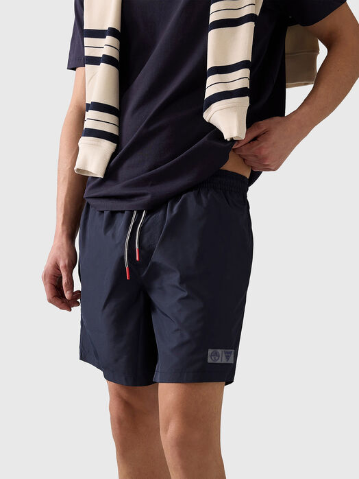 Printed beach shorts