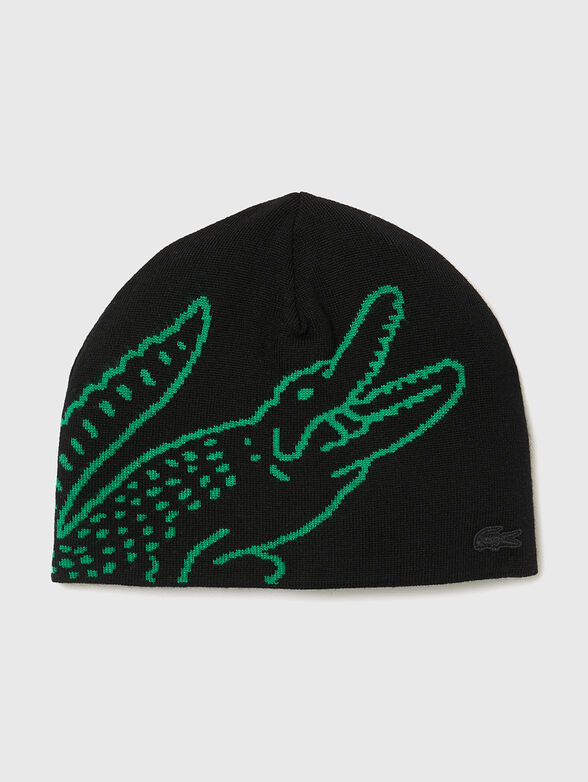 Logo accent hat in black  - 1