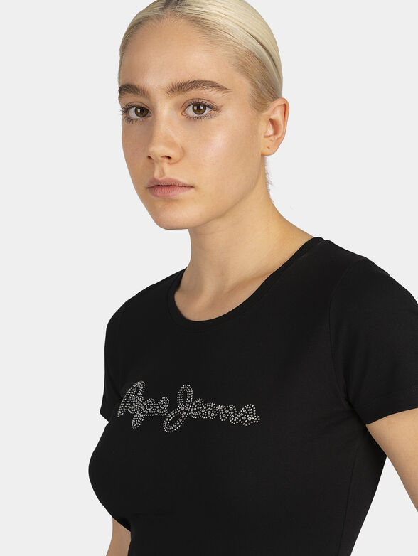 AMANDA T-shirt with rhinestones - 4