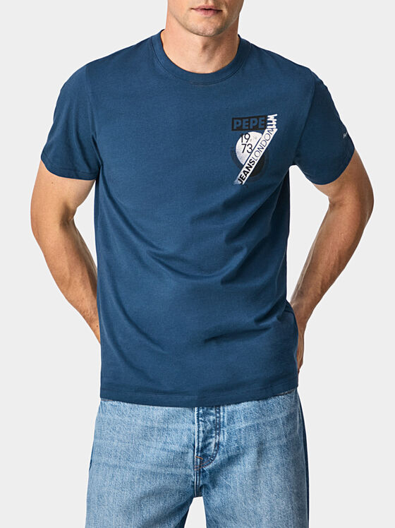 Тениска RICO в син цвят - 1