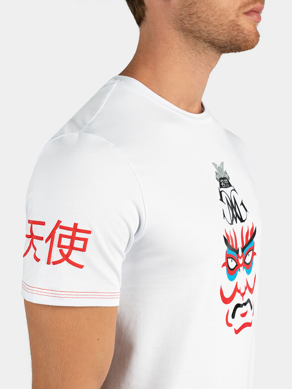 White cotton T-shirt - 2