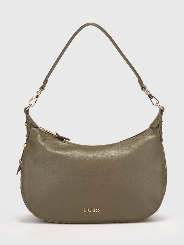 Crossbody bag with accent zipper - 1