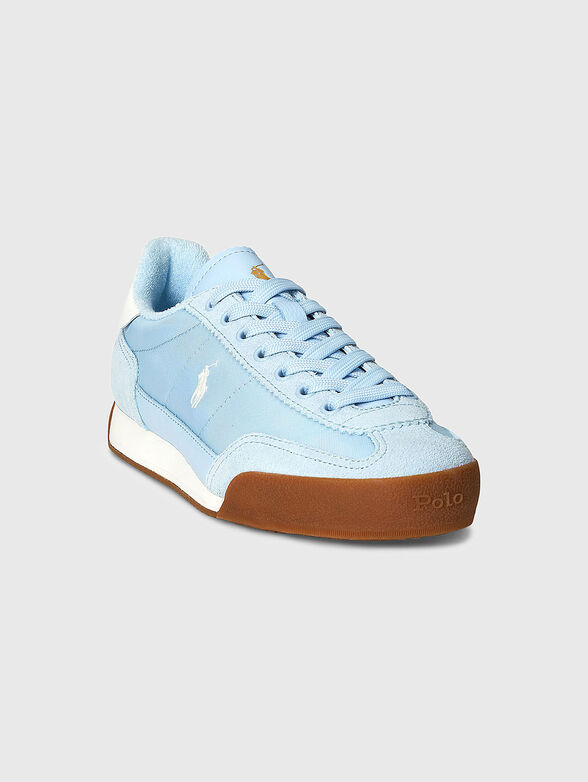 Suede and textile sports shoes - 2