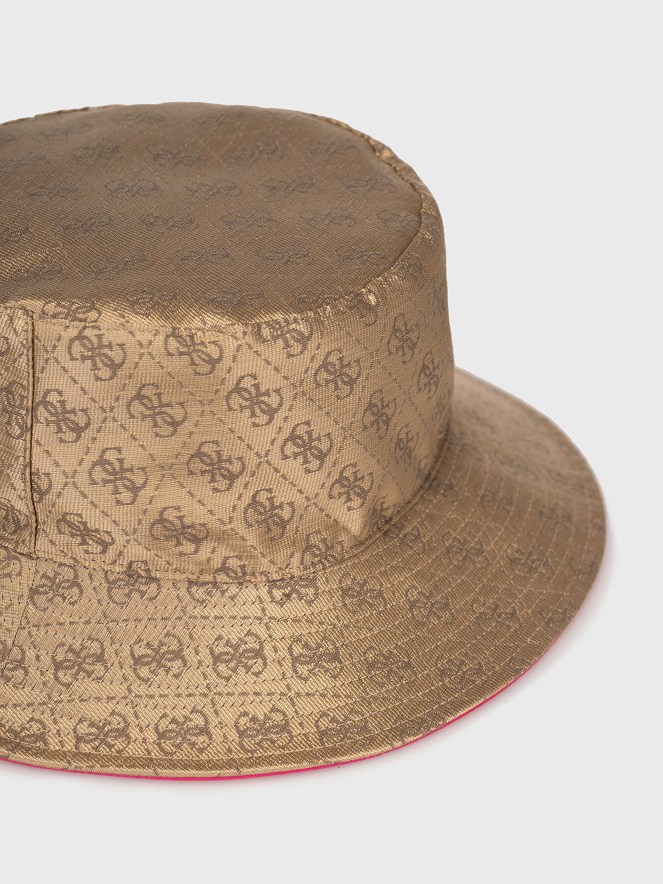 JUDY double faced bucket hat brand GUESS Globalbrandsstore en