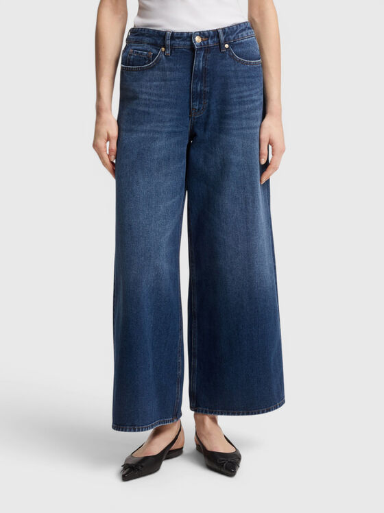 GEREDITH high waisted jeans with wide legs - 1