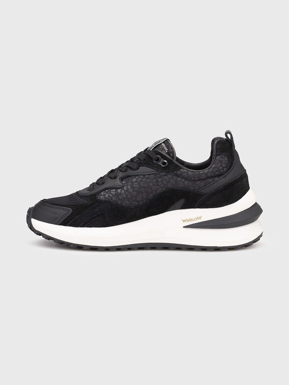WINSLOW suede and leather sports shoes - 4