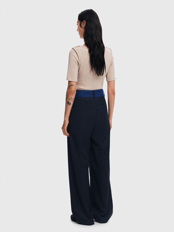 PICA blouse with short sleeves and gathered accent - 3