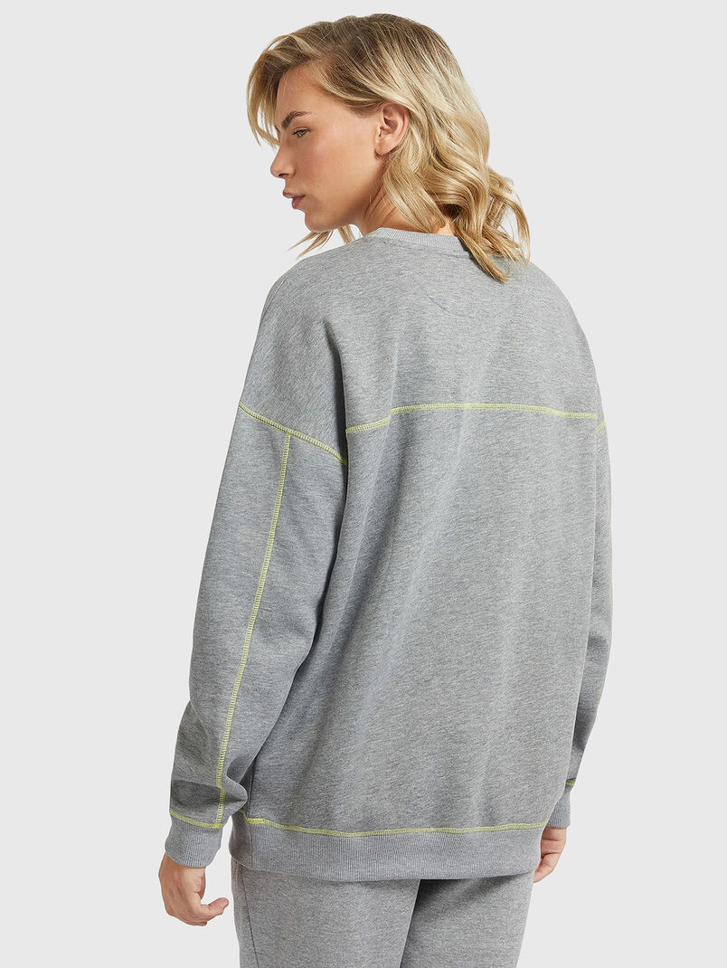 ALGER sports sweatshirt with contrast logo print - 3