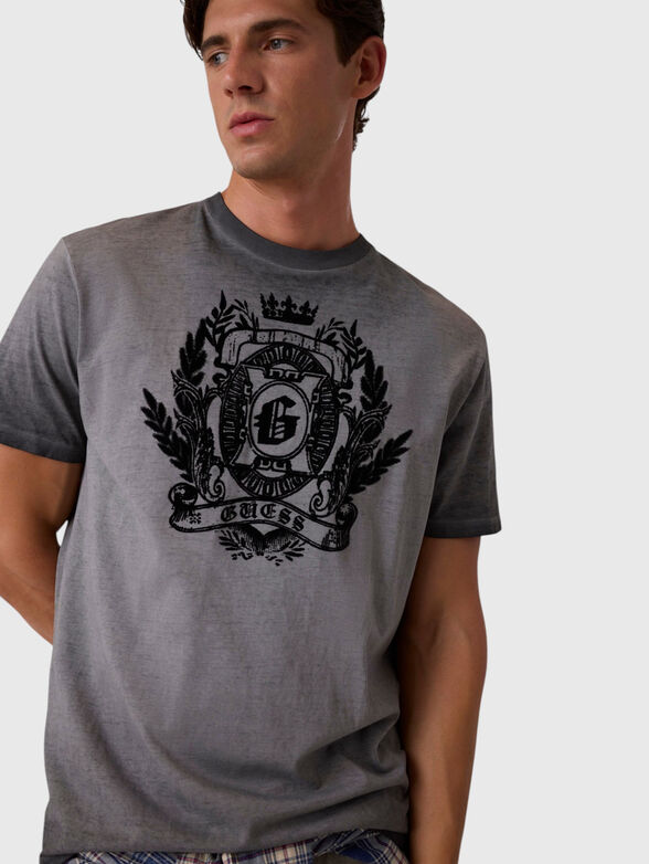 Grey cotton t-shirt - 3