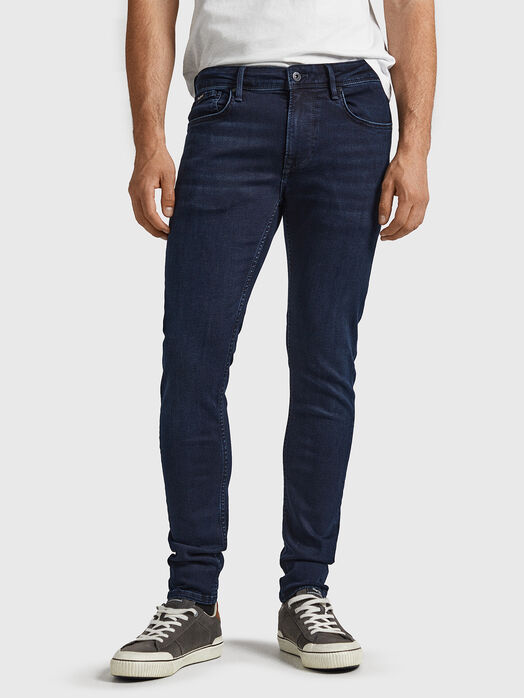 FINSBURY skinny jeans in dark blue