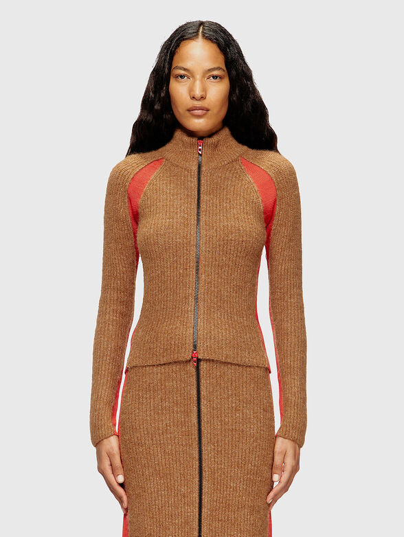 M-LOUISE wool cardigan - 1