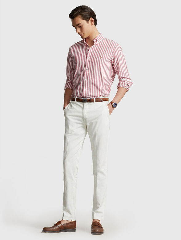 Striped cotton shirt  - 2