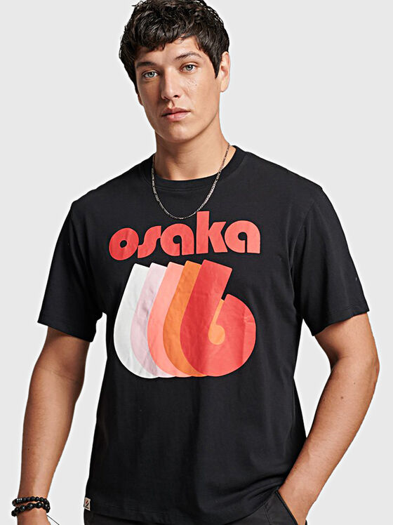 Тениска CODE OSAKA LOGO от памук - 1