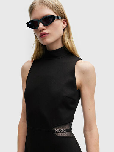KIRINE black mini dress - 3