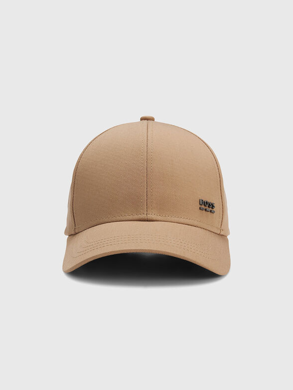 Beige baseball cap - 1