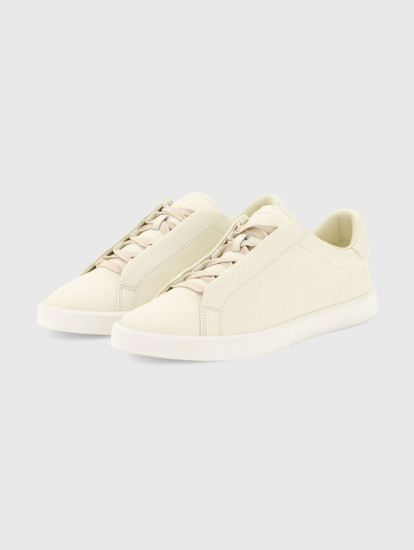 Natural leather sneakers - 3