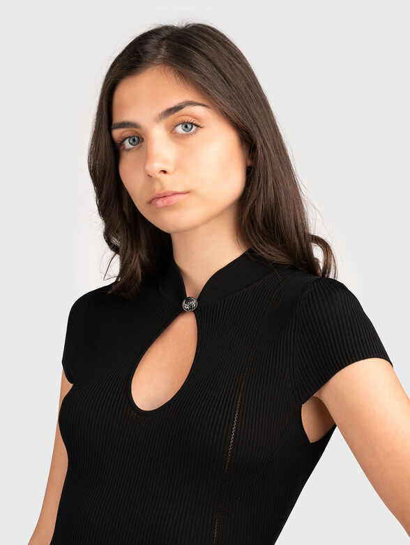 MALIA dress with perforations - 3