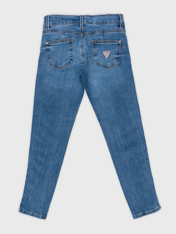 Blue skinny jeans - 2