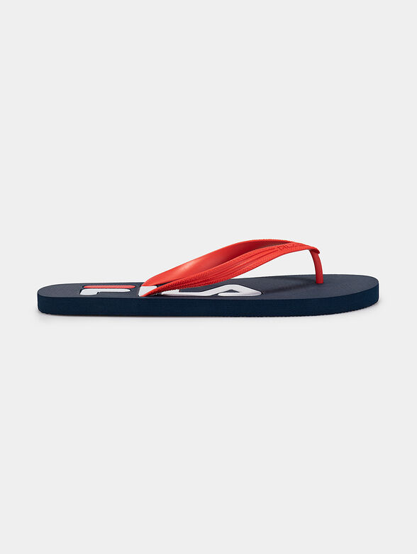 TROY black flip flops - 1