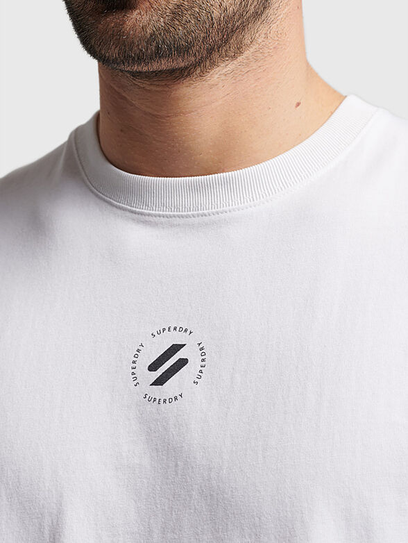 CODE STACKED LOGO organic cotton t-shirt - 4