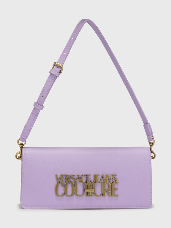 Purple bag with big golden logo accent - 1