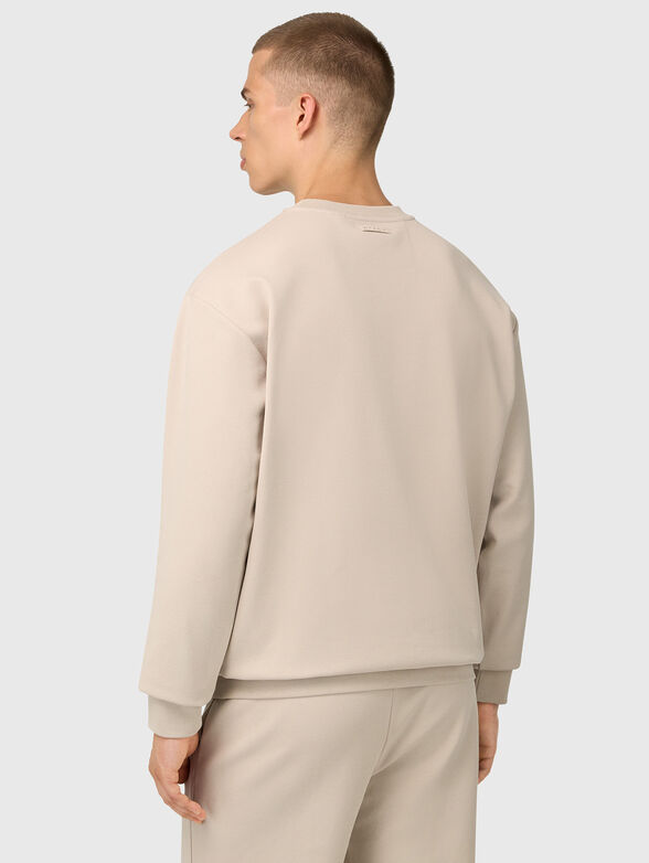 Organic cotton crew neck sweatshirt - 3