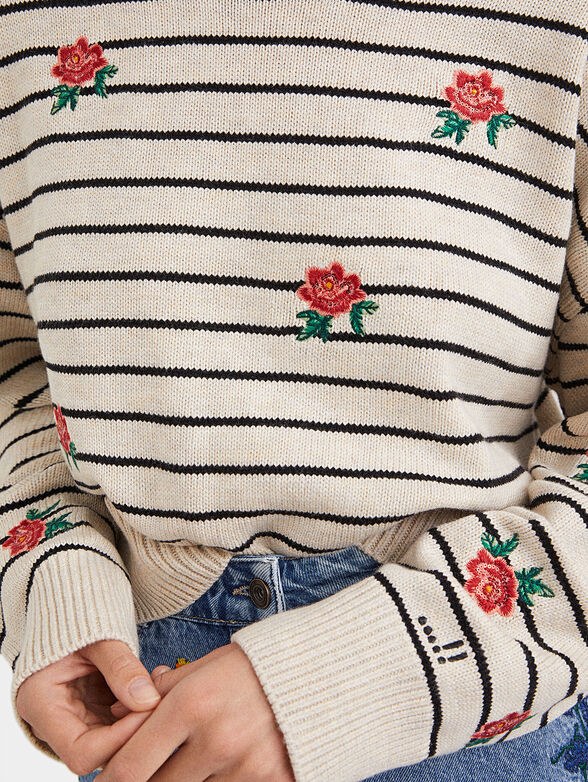 Striped sweater - 6