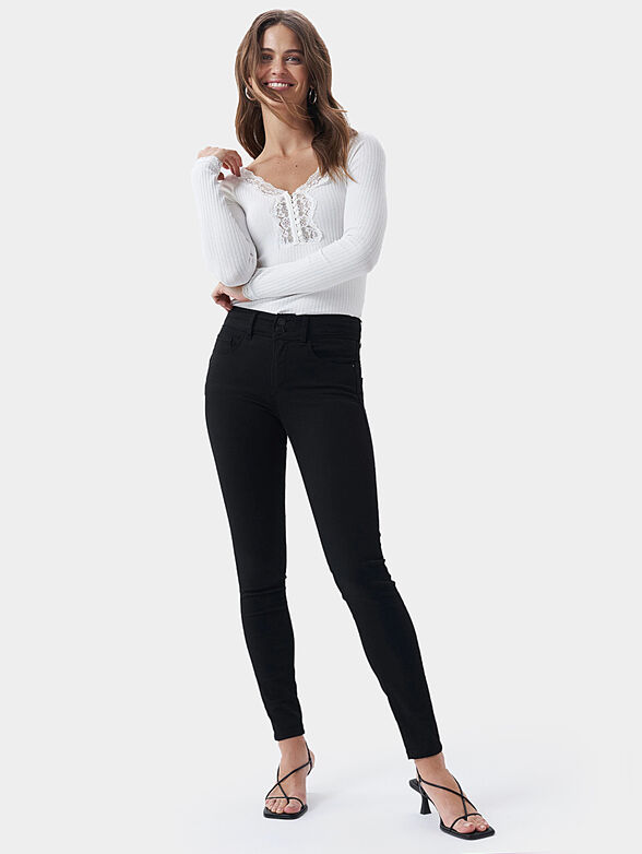 Black skinny jeans - 5