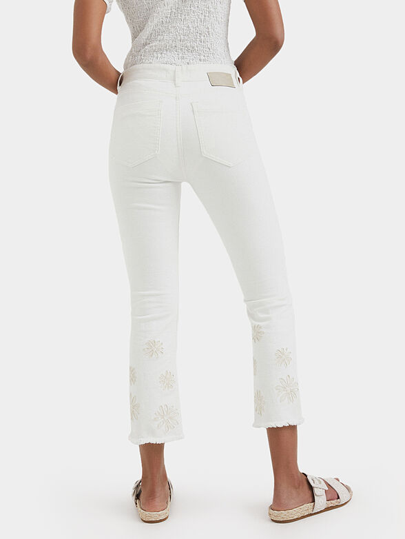 GALA jeans with floral accents - 2
