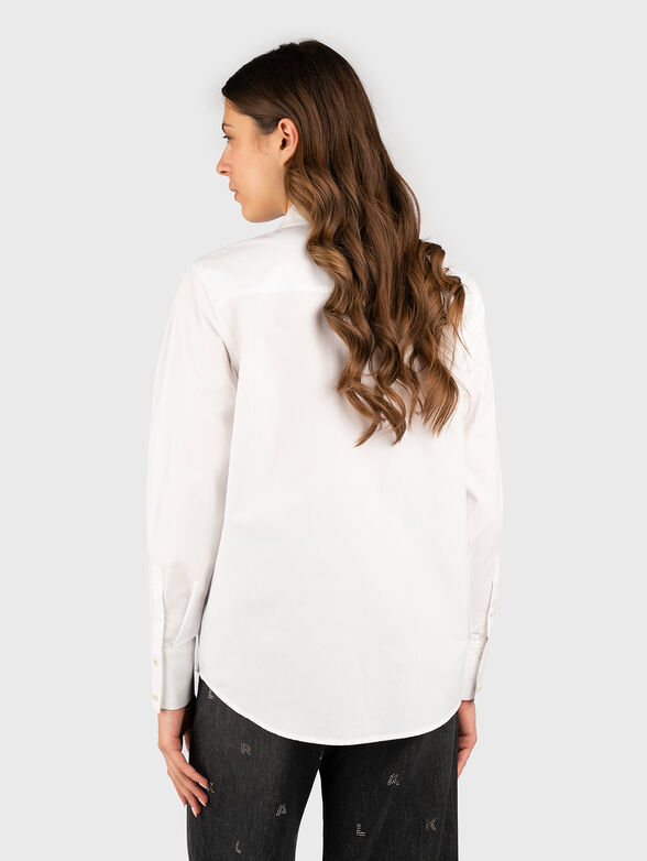 Long sleeve shirt with embroidered logo - 3