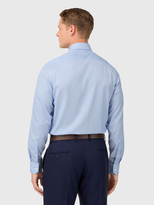 Cotton shirt with stripes  - 3