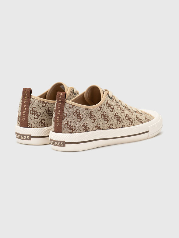 Sport logo print shoes - 3