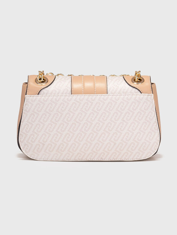 Crossbody bag with monogram logo print - 3