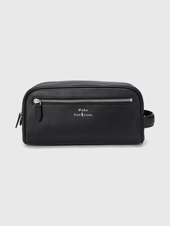 Leather toiletry bag - 1