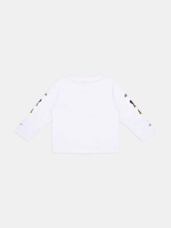 LAUSCHA white blouse with long sleeves - 2