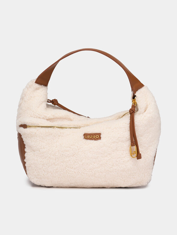 Hobo bag with soft texture - 1