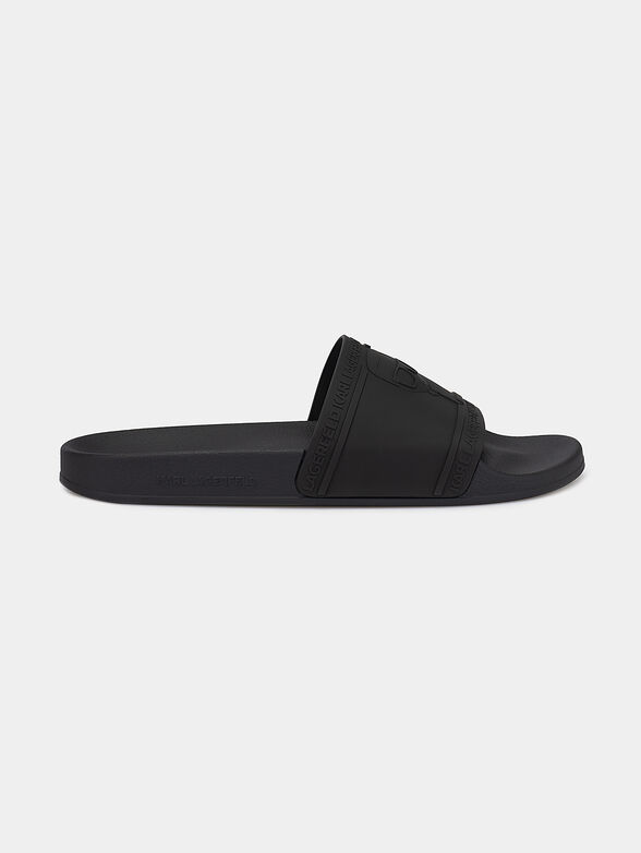 KONDO beach slippers with embossed logo - 1