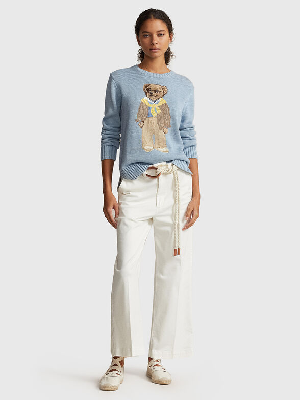 POLO BEAR blue sweater  - 2