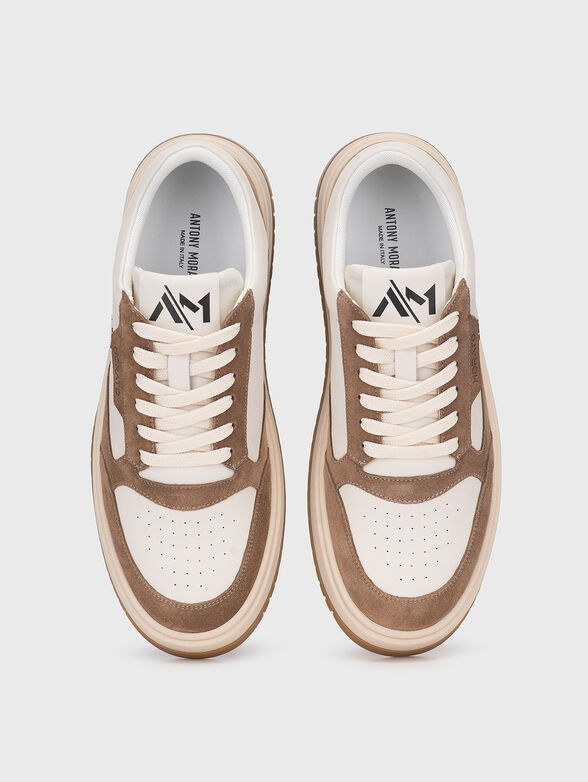 Leather sport shoes - 6