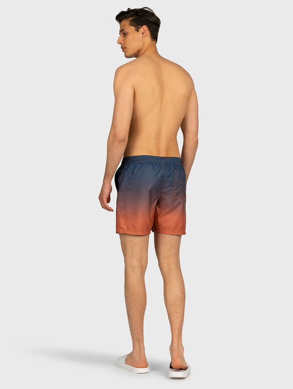 Swim trunks with ombre effect - 2