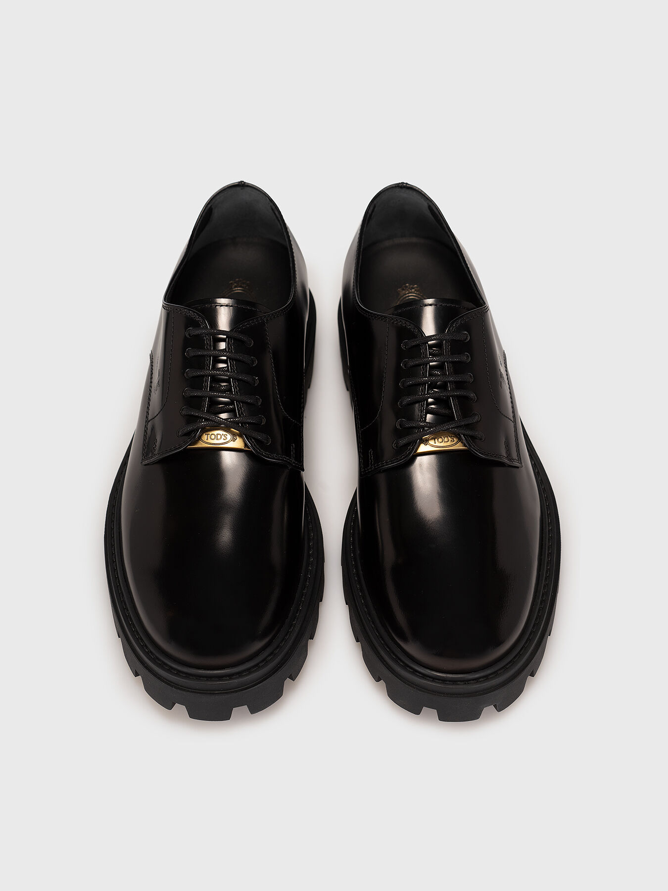 Black Derby shoes brand TOD'S — Globalbrandsstore.com/en